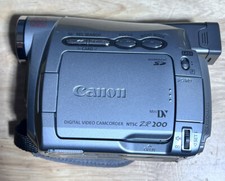 Canon ZR200 MiniDV Camcorder 400X 20X Camera Only Powers On Screen Issue Repair