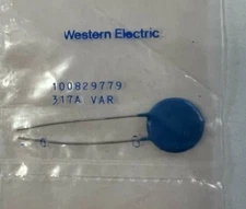 5 ~ ~ Western Electric 317A VAR 12-84 ~ Varistor