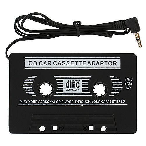 Car MP3 Tape Audio Cassette Player Adaptor 3.5mm aux Cable For iPod