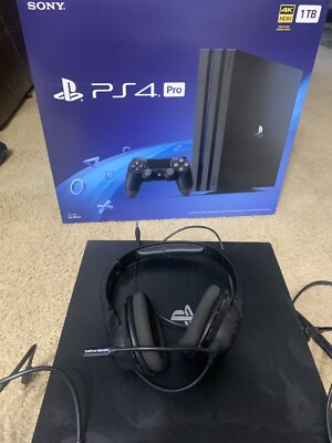 Sony PlayStation 4 Pro 1TB Console - Black