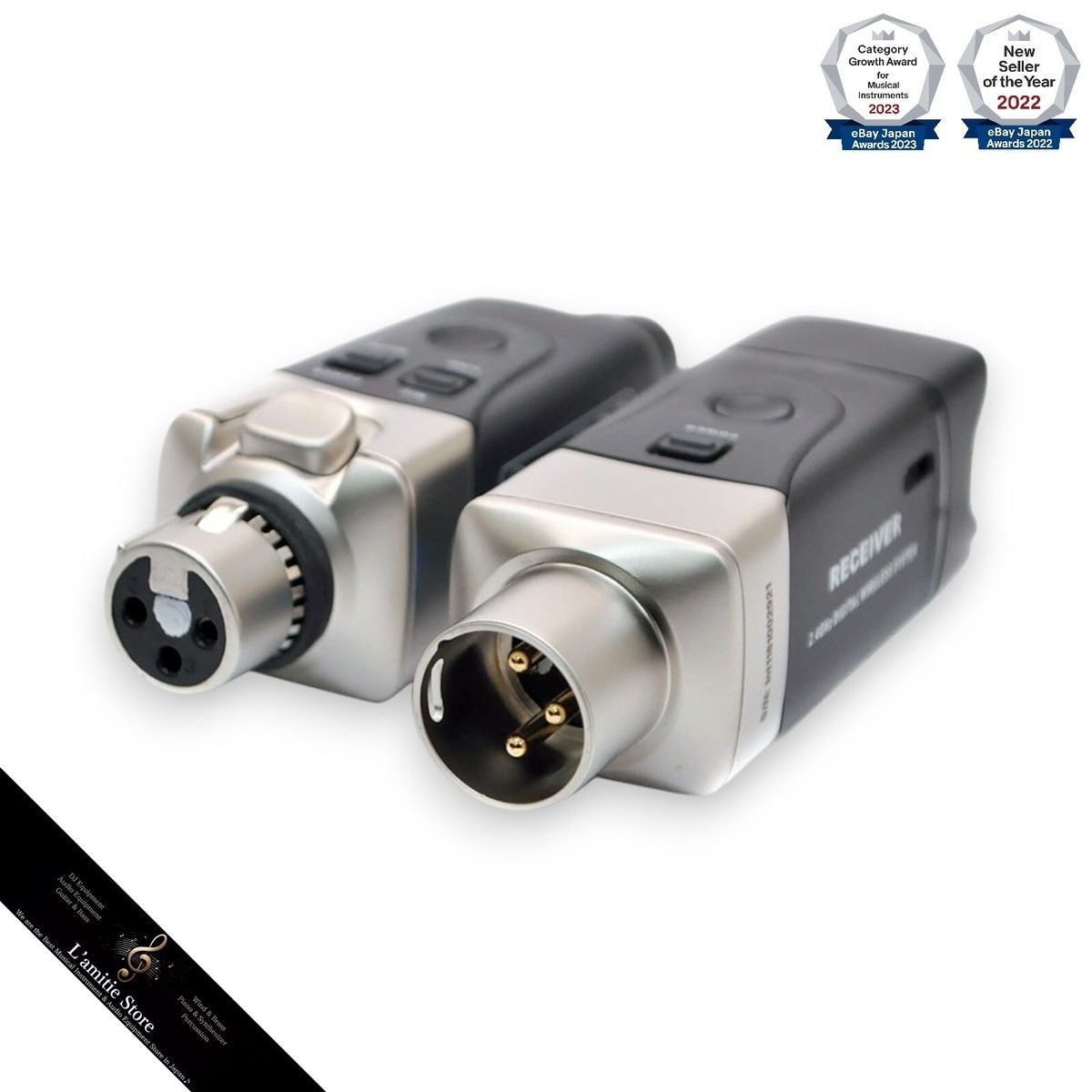 Xvive XV-U3 2.4 Ghz Wireless System XVU3 Japan Black Carbon Xvive XV-U3 2.4 Ghz Wireless System XVU3 Japan Black Carbon