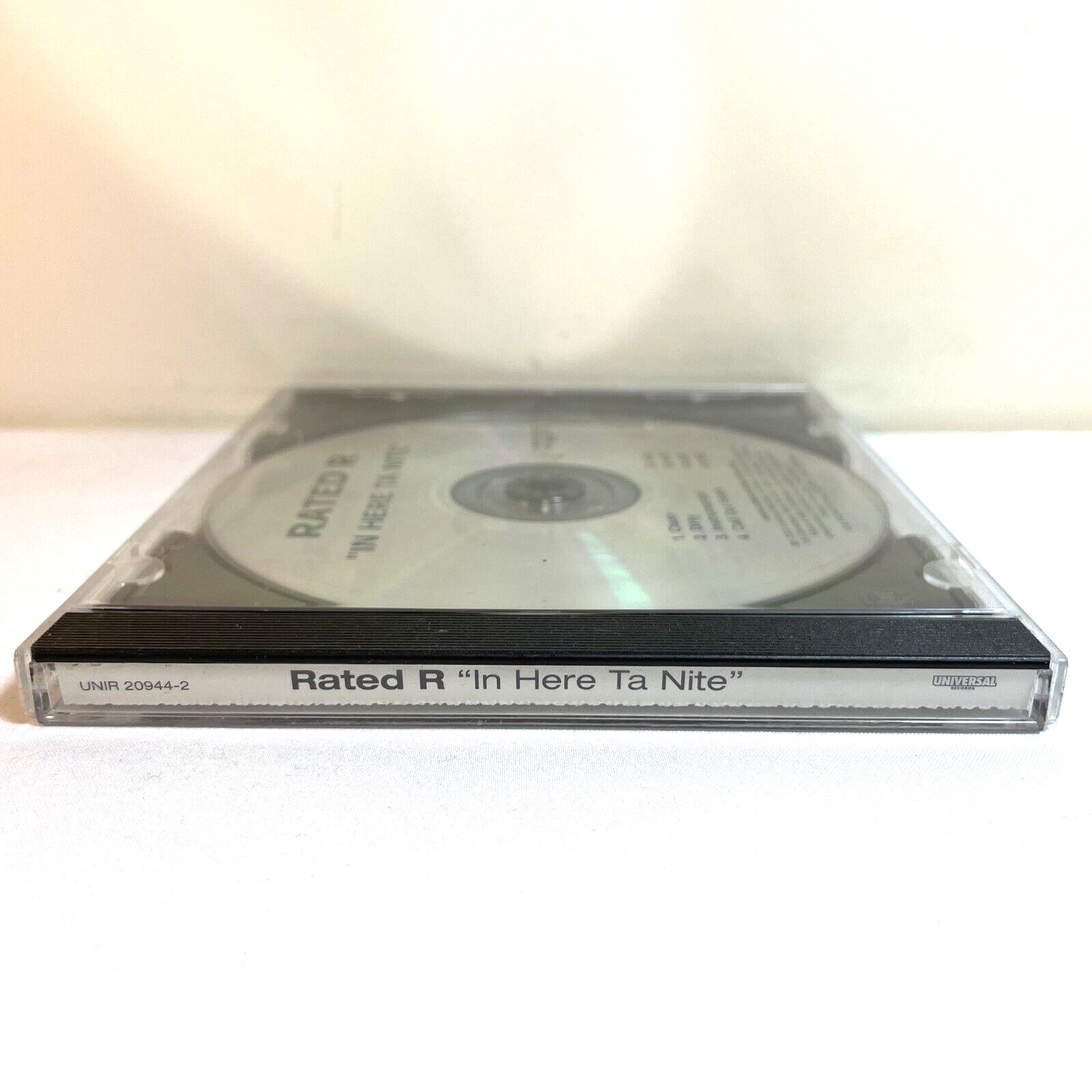 RATED R: IN HERE TA NITE (2003) CD Promo Single - Hip-Hop, Rap, Gangsta Rap