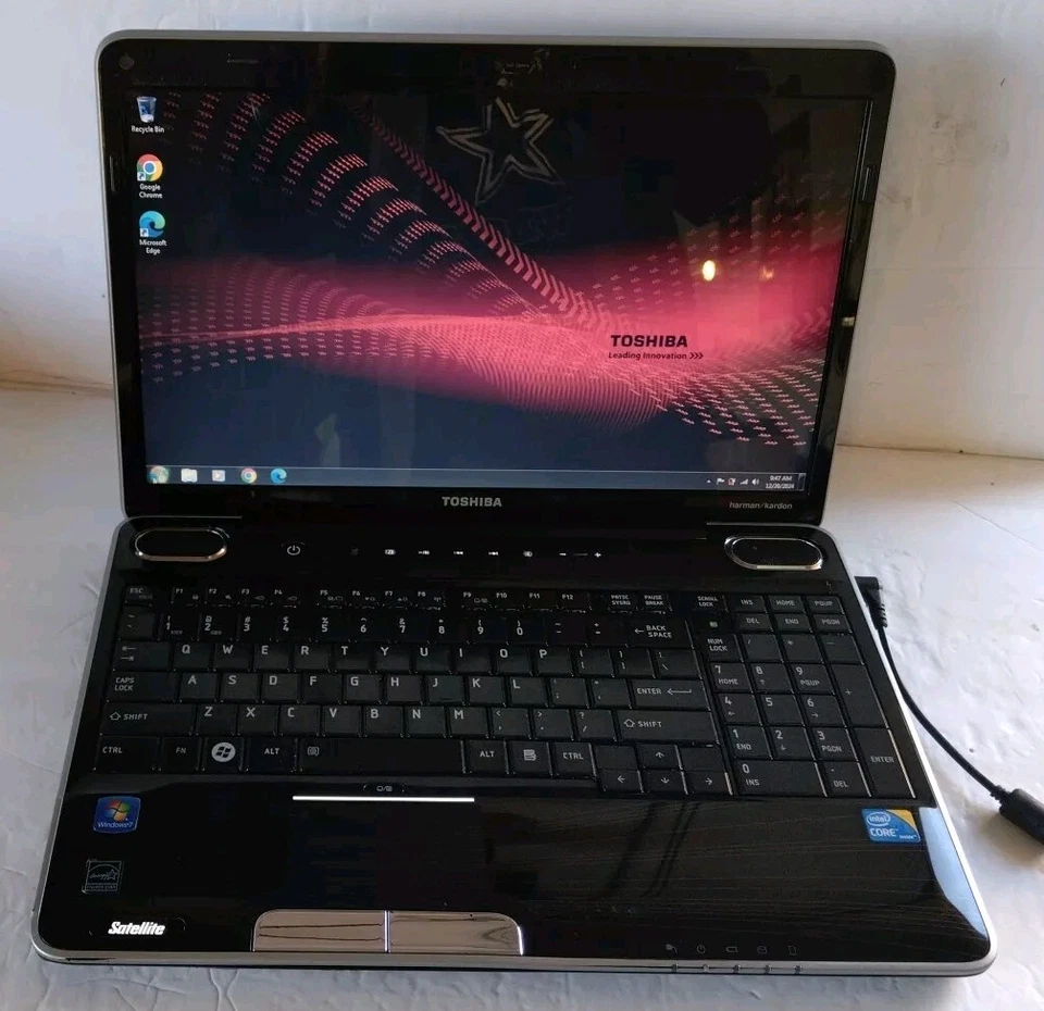 TOSHIBA SATELLITE A505-S 15.6" 500 GB 4GB INTEL CORE 2 DUO 2.20 GHz Win 7 PRO - Imagem 2 de 4