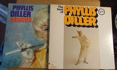 33RPM 2 LPs Verve Phyllis Diller - The Best of / Laughs, VG+