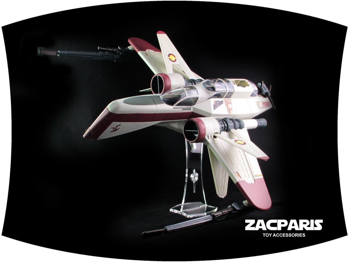 Display stand for Hasbro Star Wars ARC-170 Clone wars , ROTS , TCW