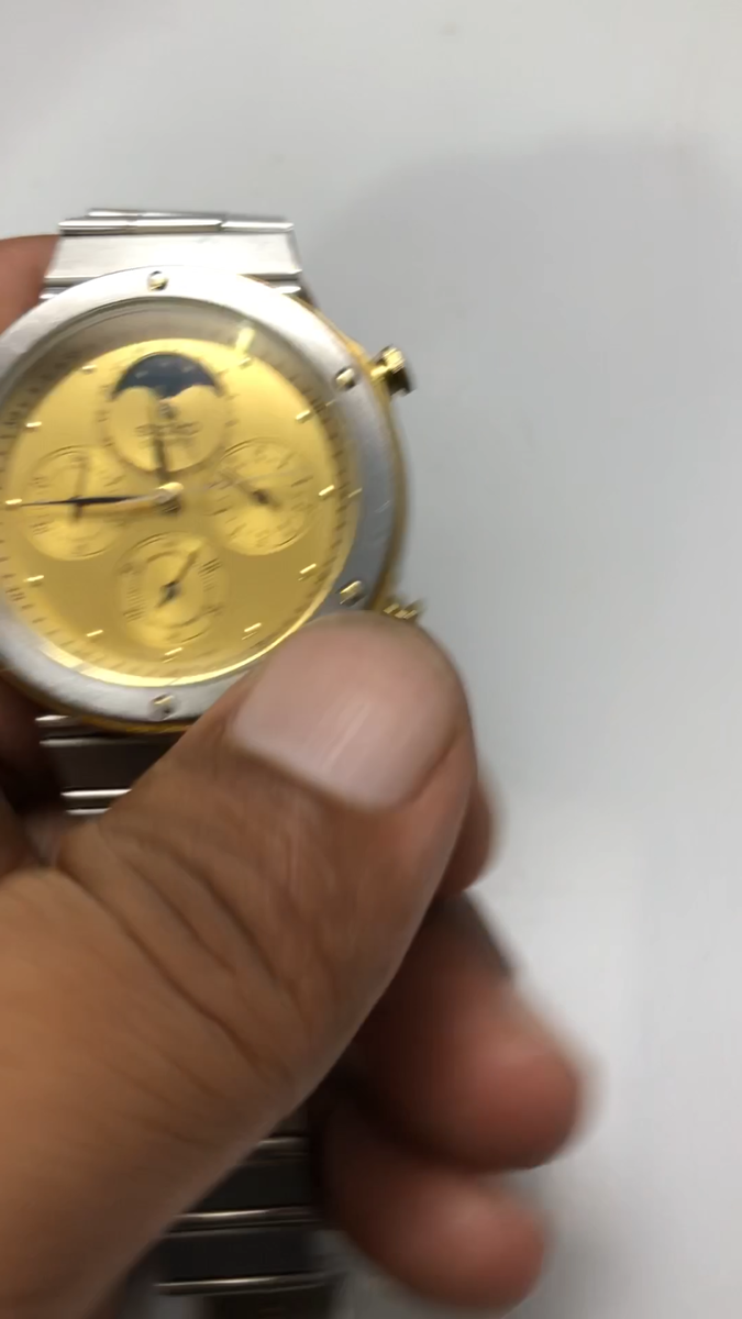 Vintage Seiko 7A48-7010 Chronograph Moon Phase Quartz Men's Vintage Seiko 7A48-7010 Chronograph Moon Phase Quartz Men's