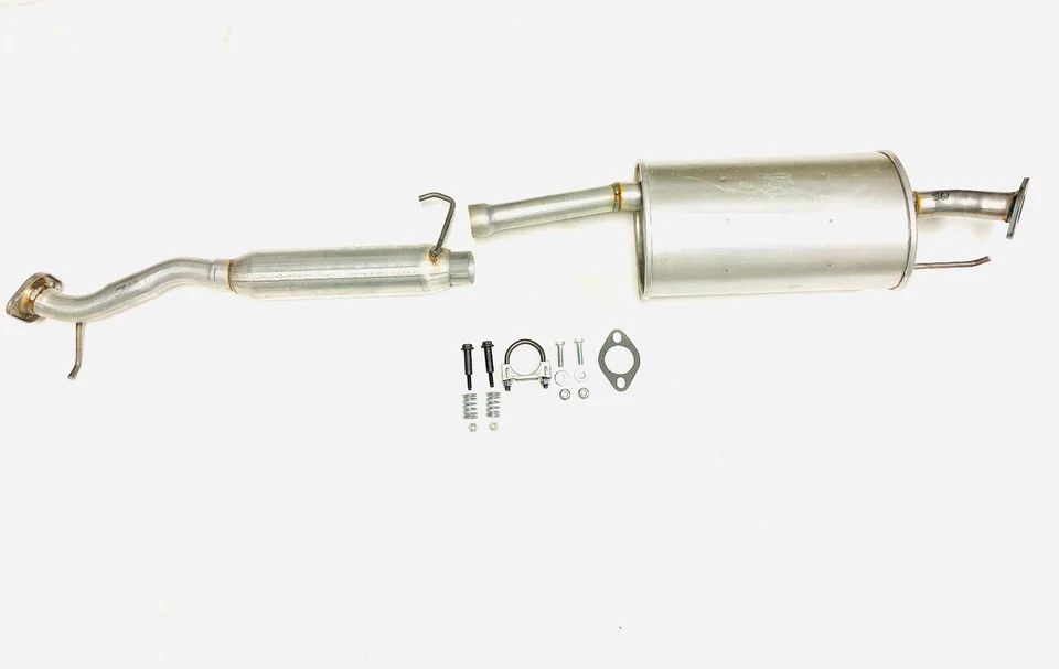 Подходит: средний глушитель 2003–2011 Honda Element 2,4 л - Изображение 2 из 4