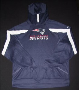 Nfl Team Apparel New England Patriots Hoodie L Large New With Tags Blue Red Ebay