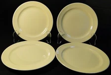 Taylor Smith Taylor Luray Pastels Yellow Bread Plates 6 1/4" Set of 4 Excellent