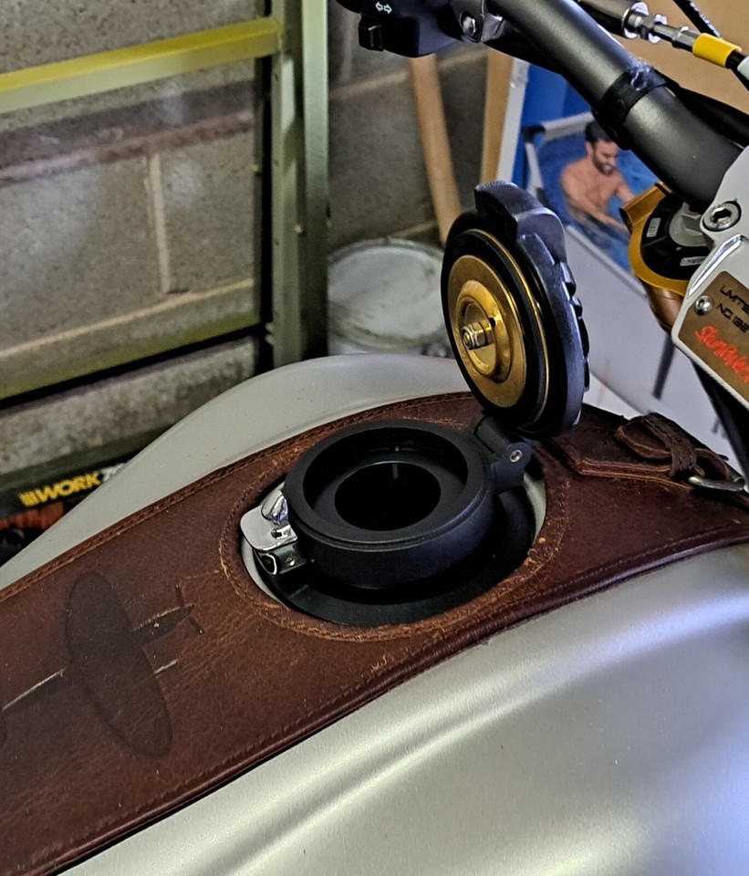 Ccm Spitfire Union Jack Monza Petrol Cap eBay