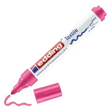  4500 textile marker - neon pink - 1 1 Count (Pack of 1) 07: 1 Pen - Neon pink