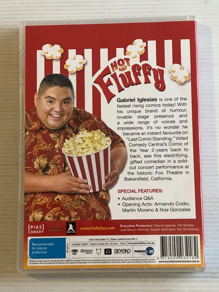 Gabriel Iglesias (DVD x 3) Hot & Fluffy, Aloha Fluffy, I'm Not Fat... I'm Fluffy - Image 3 of 4