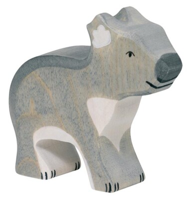 Holztiger 80352 Standing Koala 7 Cm Wooden Figures Series Wild Animals