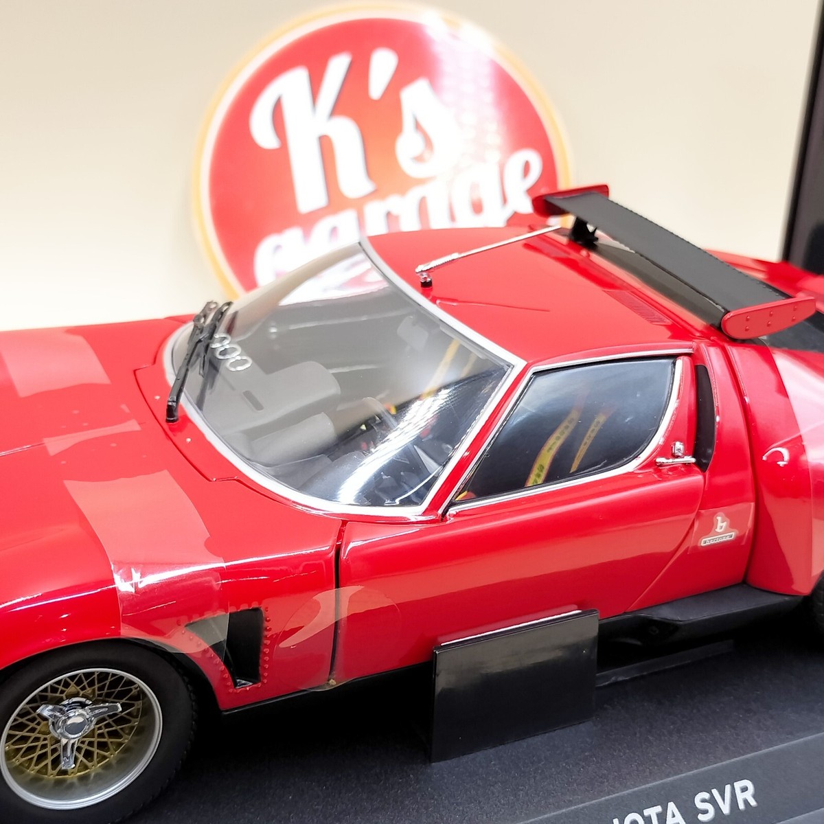 Kyosho 1/18 Lamborghini Jota SVR Red Gorgeous Collection Kyosho 1/18 Lamborghini Jota SVR Red Gorgeous Collection