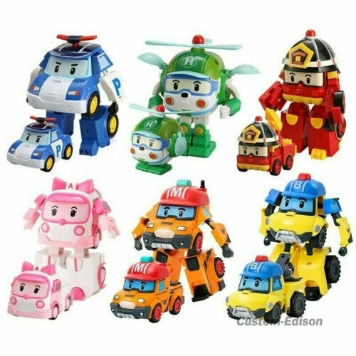 Jouet Robocar Poli - Siège Social Mobile Transformable + étui De Transport - Neuf 2018