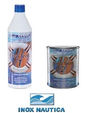KIT BLUE MARINE VIVO TEAK 1 E 2 DETERGENTI SGRASSANTI IMPREGNANTI TEAK NAUTICO