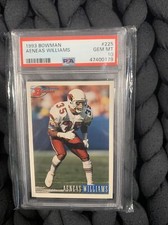 Aeneas Williams 1994 Bowman #225 PSA 10 Gem Mint Arizona Cardinals NFL HoF Pop 1