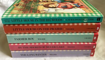 5 PBs Laura Ingalls Wilder: Little House Prairie, Farmer Boy