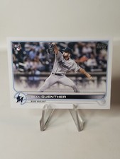 Sean Guenther RC 2022 Topps Series 2 Baseball Rookie Card #471 Miami Marlins. rookie card picture