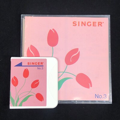 SINGER Floral Embroidery Card #3 For Quantum XL100, XL150 & XL1000
