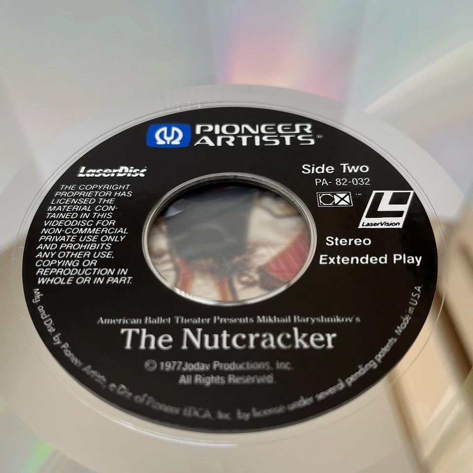 The Nutcracker Mikhail Baryshnikov Pioneer Laserdisc Stereo - Image 3 of 4