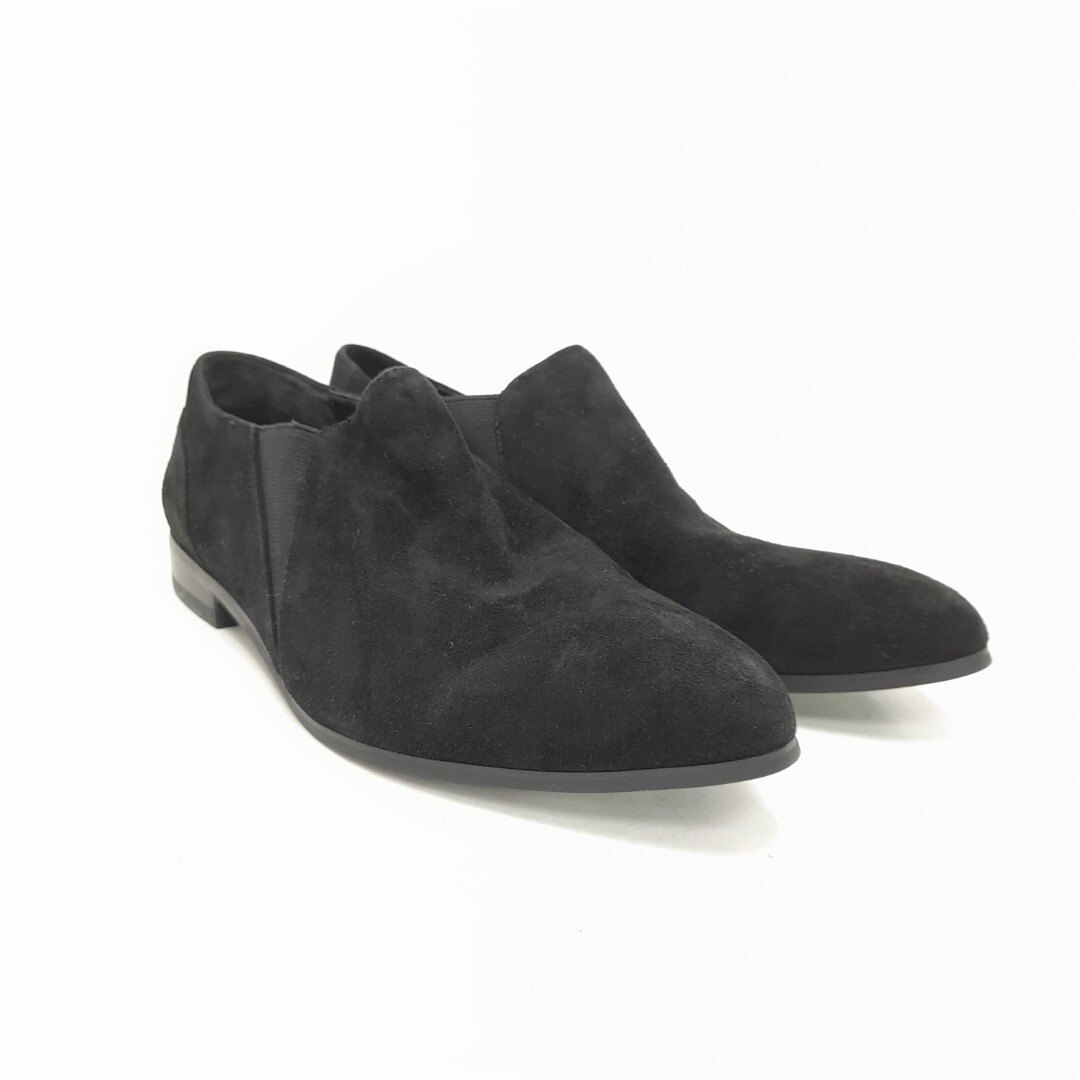 M\u0026S Autograph Black Suede Flat Shoes UK 4.5 Ladies Slip On FPL-RMF | eBay