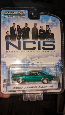 NCIS Gibbs Dodge Challenger Chase Model 1:64 Greenlight 44620D