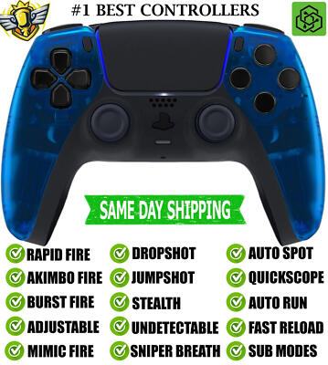 Clear Blue Silent Modz New Rapid Fire Mod Wireless Modded