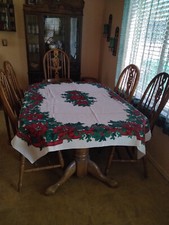 Christmas Tablecloth, 69 x 54 in.