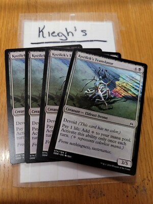 Mtg Kozilek's Translator x4 | eBay Mtg Kozilek's Translator x4 | eBay