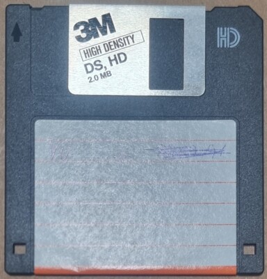 3M 3,5'' Floppy Disks   Vintage Disketten   Leerdisketten für Retro-PCs