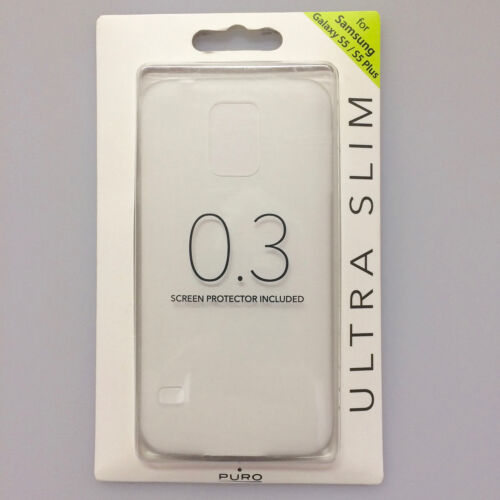 Back Case 0.3 Collection S5 Schutzhülle für Samsung Galaxy S5 transparent PURO S - Bild 1 von 1