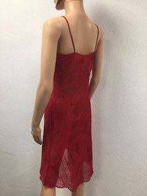 Lise Charmel Red Nightgown Size S Made In France