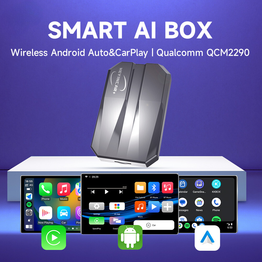 Ai Box Carplay/Android Auto Wireless Adapter, Android 13 6-in-1 Video - Foto 14