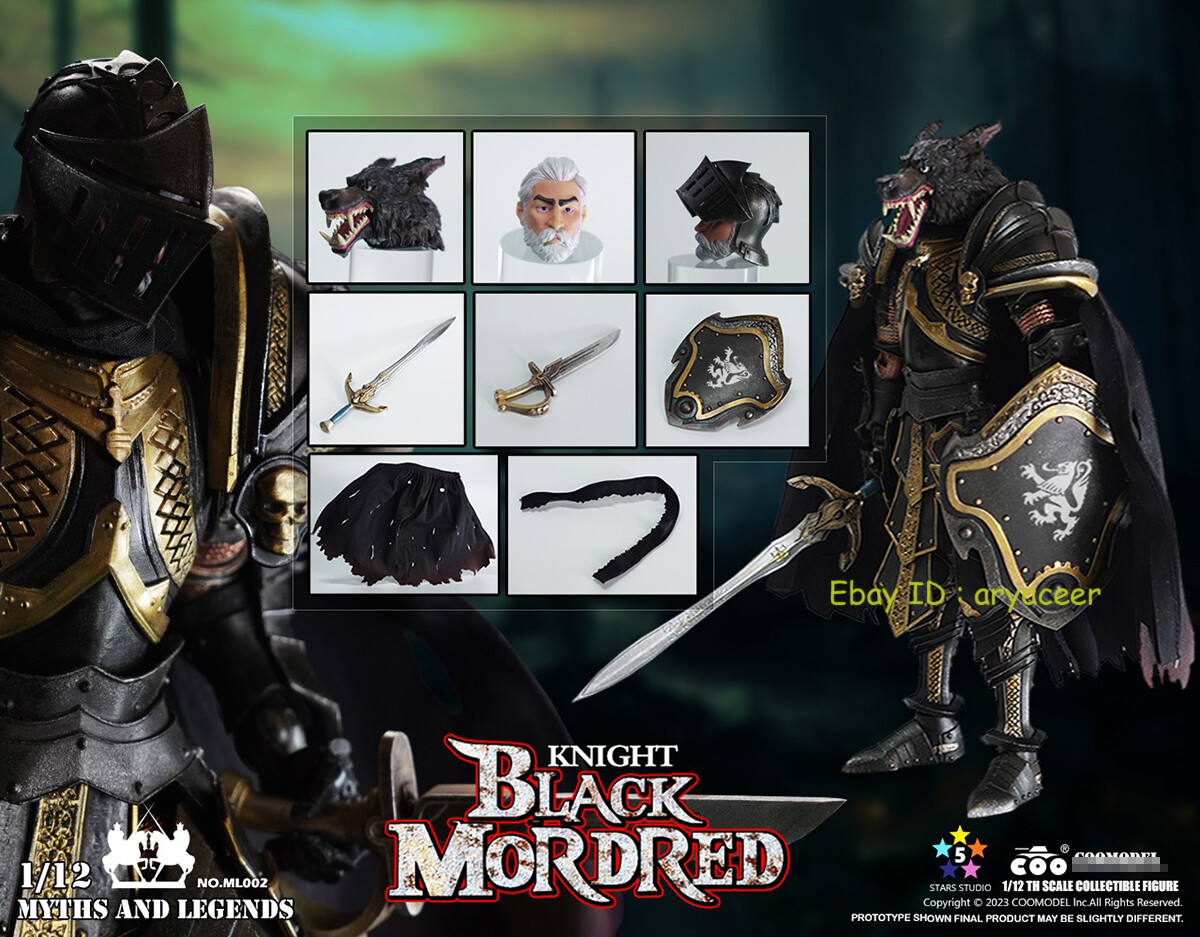 Presell Coomodel No.ML002 Myth and Legend Mordred Black Knight 1