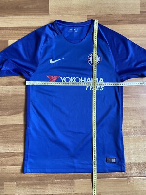 CHELSEA 2017 2018 HOME FOOTBALL SHIRT SOCCER JERSEY NIKE 905513
