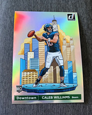 2024 Panini Donruss Football Jumbo Downtown Caleb Williams Bears RC Prizm #21