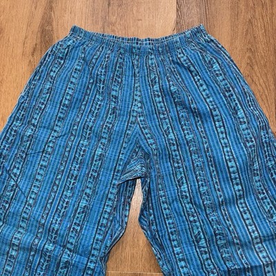 Vtg 80s 90s Baggy Pants Mens Muscle Gym Work Out parachute MC