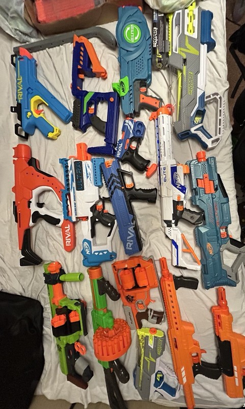 Nerf Gun Lot