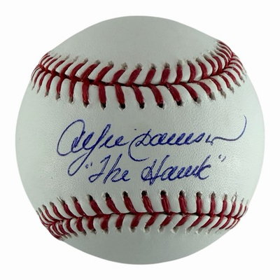 #ad Andre Dawson Signed Rawlings Official Major League MLB Baseball Beckett The Hawk $89.99