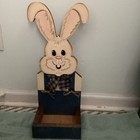 Hand Painted Rabbit Planter — photo 7