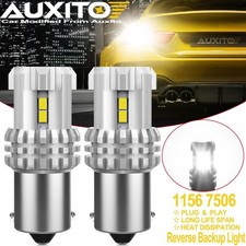 1156 7506 LED Reverse Backup Light Bulb 6500K White Bright Canbus Error Free 12K