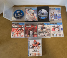 Lot of 9 PS3 Sports Games Tested Some have Manuals See Photos