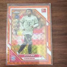 Wisdom Mike RC Orange Refractor /25 Topps Chr...