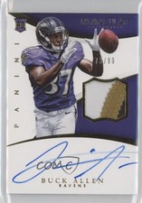 2015 Panini Immaculate Rookie Signature /99 Buck Allen #SPR-BA RPA Patch Auto RC