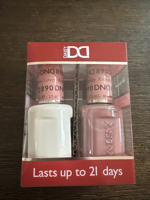DND Daisy Gel Nail Polish And Matching Set! Romantic  Lover Pink 