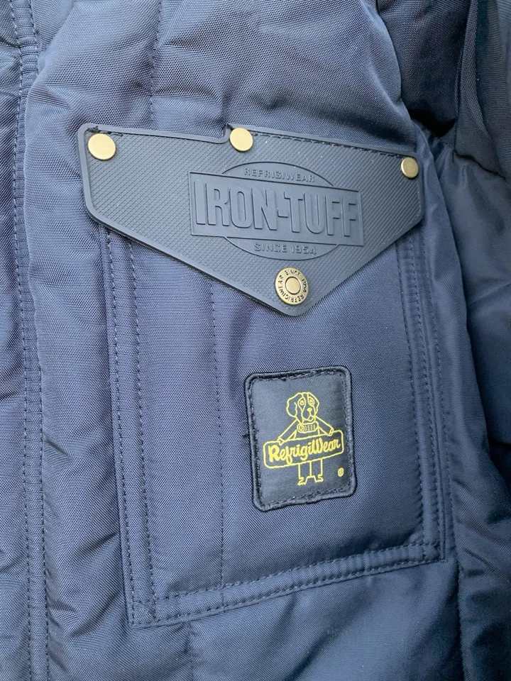 RefrigiWear Iron-Tuff Siberian Parka L 极冷天气工作服,-50°F 全新带标签 — 第 4/4 张图片