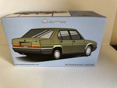 Rare 1:18 1985 Laudoracing Alfa Romeo 90 2.5 Grey Metallic Stunning LM133E