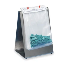 GRAINGER APPROVED 2EWH3 Poly Header Bag Stand,10 in W 2EWH3