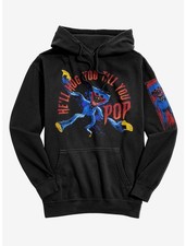 Poppy Playtime Huggy Wuggy Hoodie Large